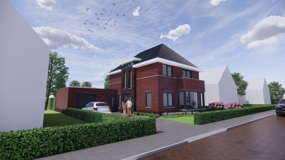 Afbeelding van Traditionele notariswoning met eigentijdse details en metselwerk gevel - 7966c9d0-2ea4-4dc1-9e14-3edeba10e105