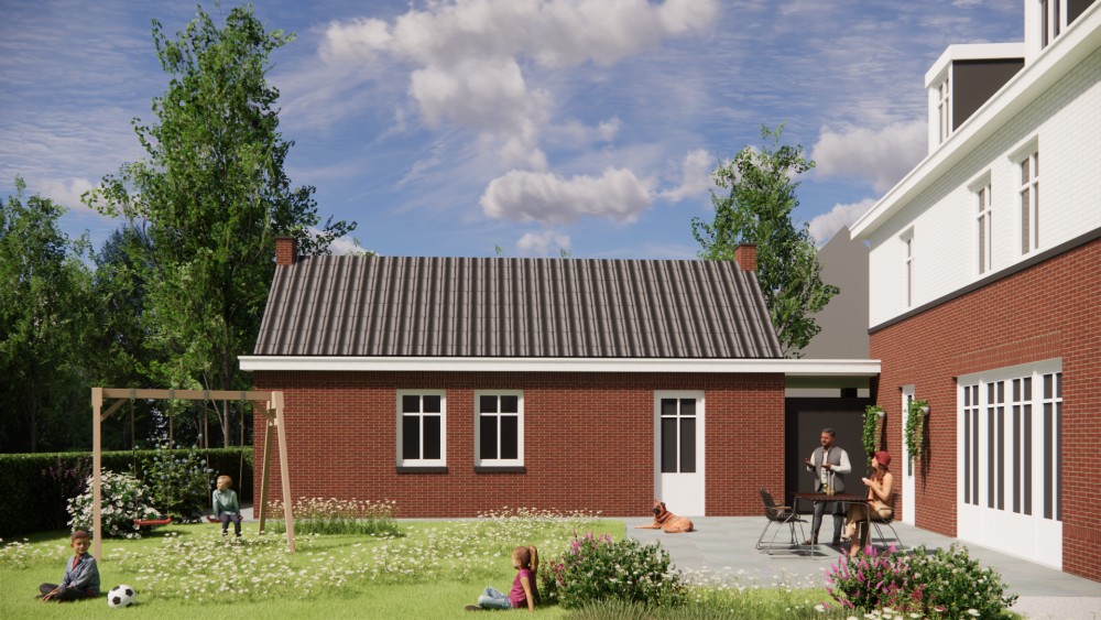 Afbeelding van Jaren '30 woning met metselwerk, zadeldak en erker op 420 m² - e4d1508d-8600-4972-a17c-5c60880567a0