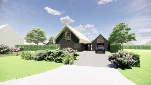 Project image Moderne landelijke schuurwoning met rieten dak en houten gevel - 13d95779-04fd-4493-9a52-39b82c1ff970