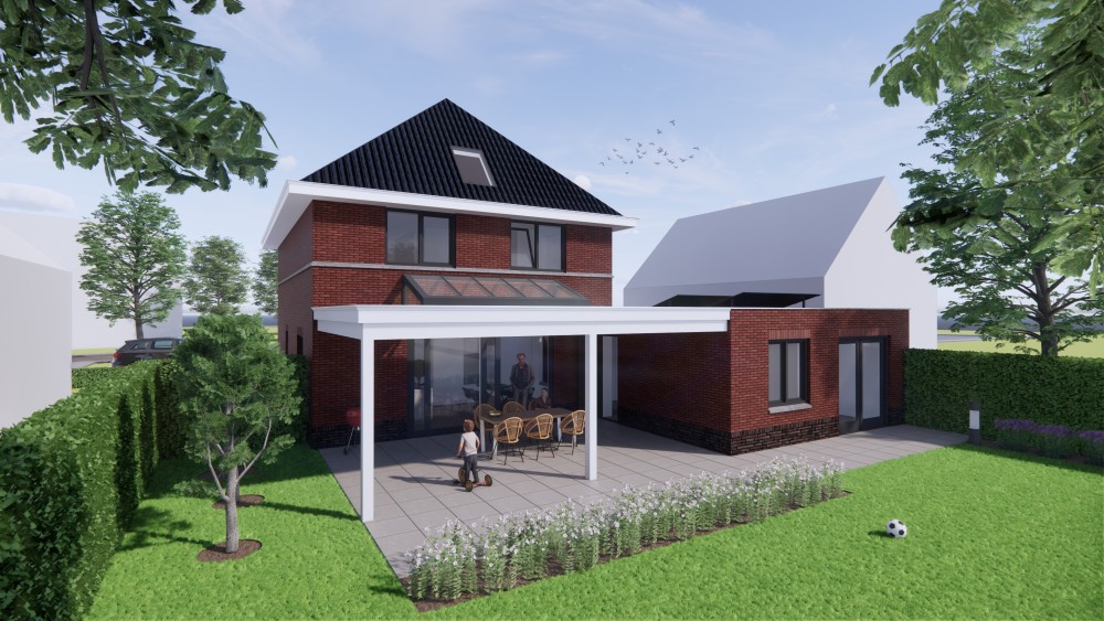 Afbeelding van Traditionele notariswoning met eigentijdse details en metselwerk gevel - 7966c9d0-2ea4-4dc1-9e14-3edeba10e105