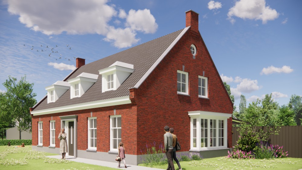 Afbeelding van Jaren 30 notariswoning met metselwerk gevel en zadeldak - 755c3ddf-7768-4eb1-8ad4-4b4a46e2574a