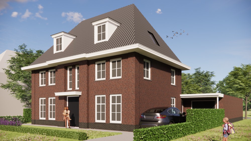 Afbeelding van Notariswoning met metselwerk gevels, dakkapellen en gegolfd schilddak - 8b47ddfd-8d7c-4ea2-8bdb-7e8d594fbebc