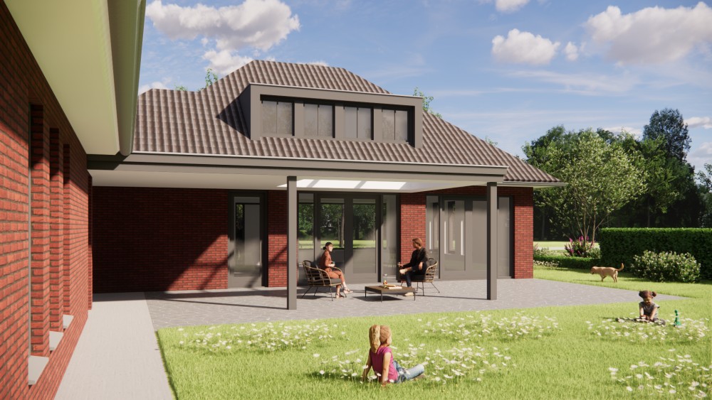 Afbeelding van Notariswoning met metselwerk gevels, schilddak en klassieke erker - 16c8f6f8-74ad-462a-82fc-660d94917cad