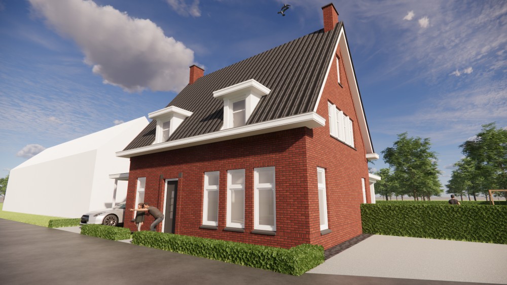 Afbeelding van Jaren 30 notariswoning met zadeldak, metselwerk en houten kozijnen - 5942b093-6716-4ca9-871c-197e72a04f78