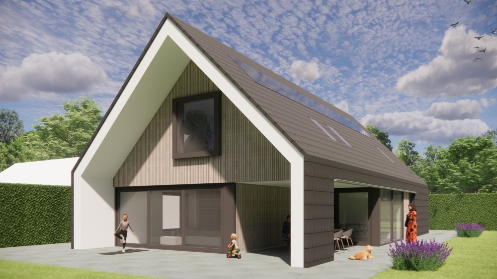 Afbeelding van Moderne woning - 3ca6a6c9-9495-45d3-a447-591a231d594b