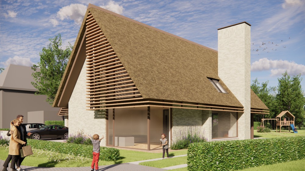 Afbeelding van Modern woning - b35b2fc5-9df7-469f-8927-b2c6e2f1f946
