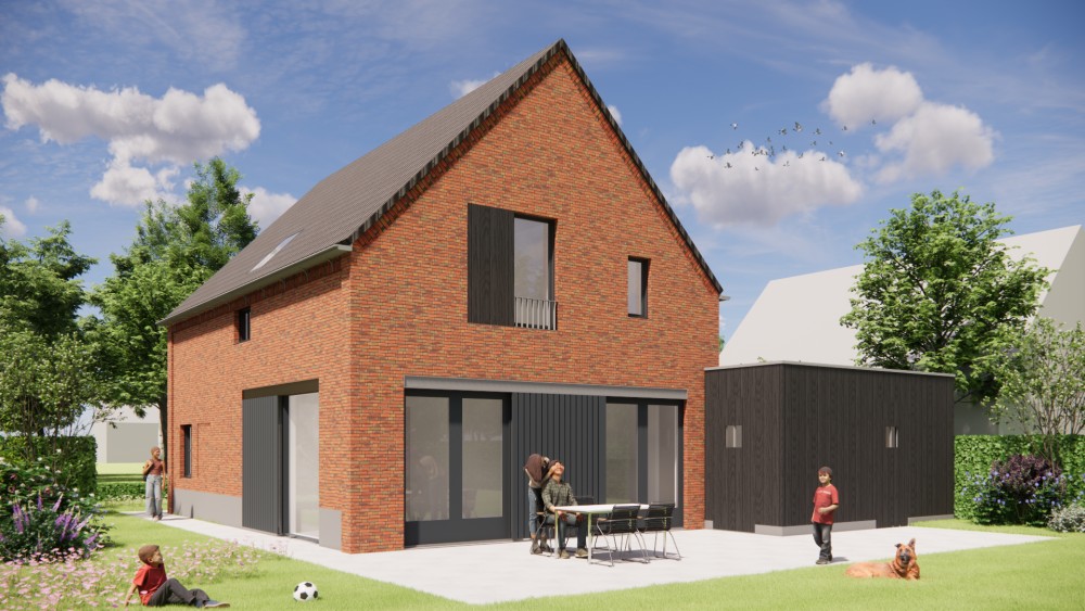 Afbeelding van Industriele schuurwoning met metselwerk gevel en grote raampartijen - e1134391-78c7-450e-8c90-7874e8cd9b95