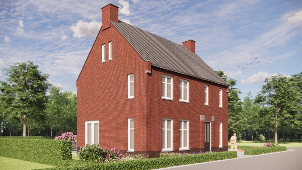 Afbeelding van Jaren 30 woning met zadeldak, metselwerk en gegolfde dakpannen - 0ba217b6-b826-469b-9cd9-64044ad76cfa