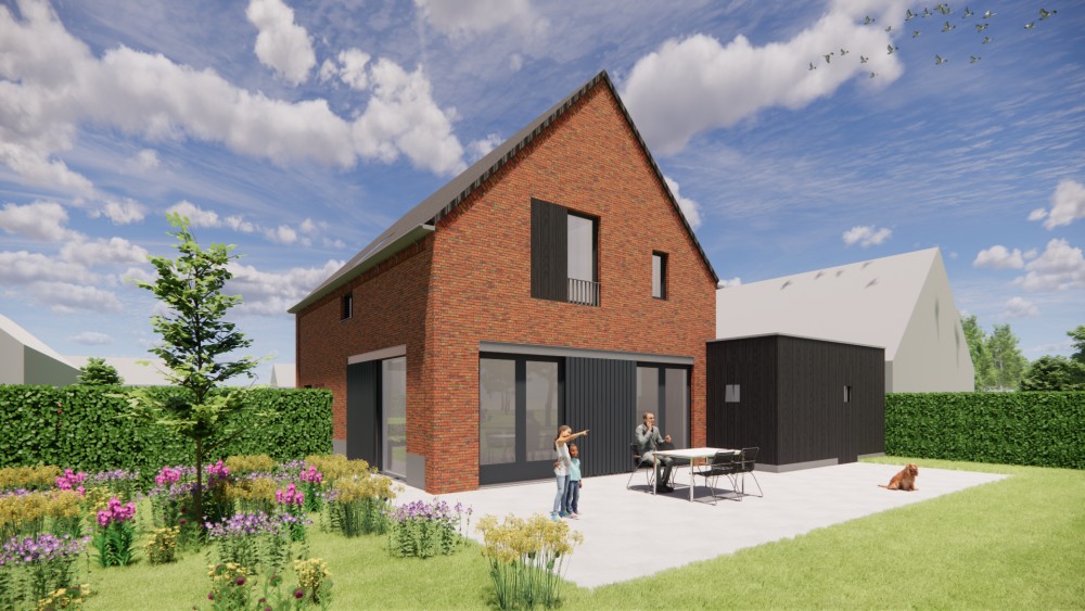 Afbeelding van Industriele schuurwoning met metselwerk gevel en grote raampartijen - e1134391-78c7-450e-8c90-7874e8cd9b95