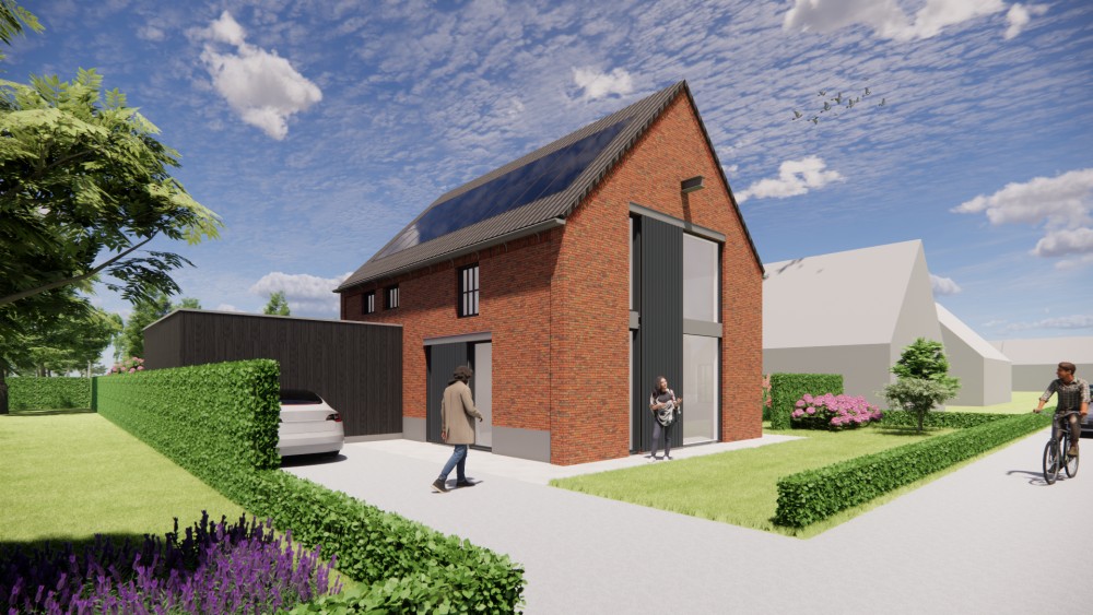 Afbeelding van Industriele schuurwoning met metselwerk gevel en grote raampartijen - e1134391-78c7-450e-8c90-7874e8cd9b95