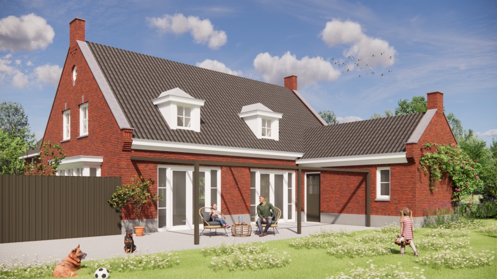 Afbeelding van Jaren 30 notariswoning met metselwerk gevel en zadeldak - 755c3ddf-7768-4eb1-8ad4-4b4a46e2574a