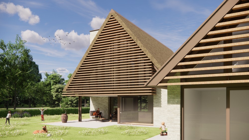 Afbeelding van Modern woning - b35b2fc5-9df7-469f-8927-b2c6e2f1f946
