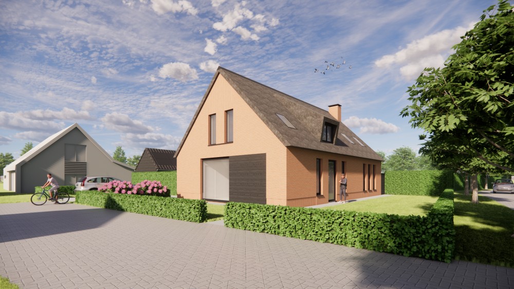 Afbeelding van Rietgedekte schuurwoning met bakstenen gevel en houten details - d18bb652-9dfb-48d0-9a4b-20c652a97cb6