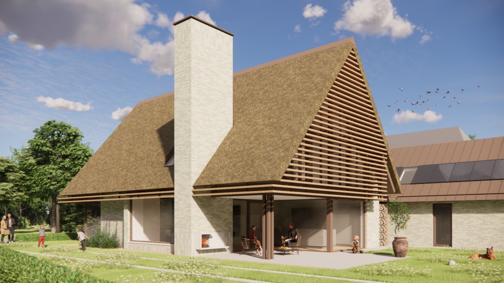 Afbeelding van Modern woning - b35b2fc5-9df7-469f-8927-b2c6e2f1f946