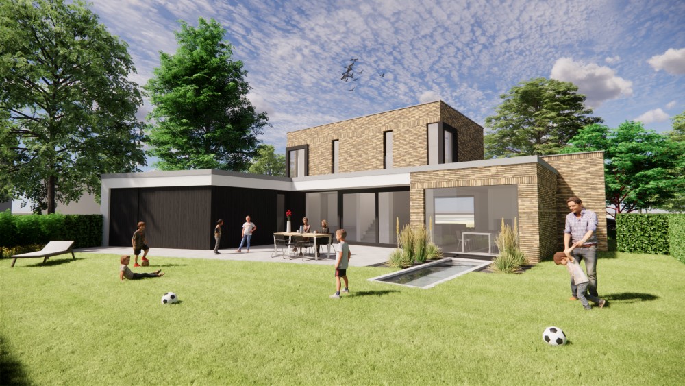 Afbeelding van Kubistische villa met strak metselwerk en overdekt terras - 7f9196ab-f965-49e3-b7c2-8d8717de0685