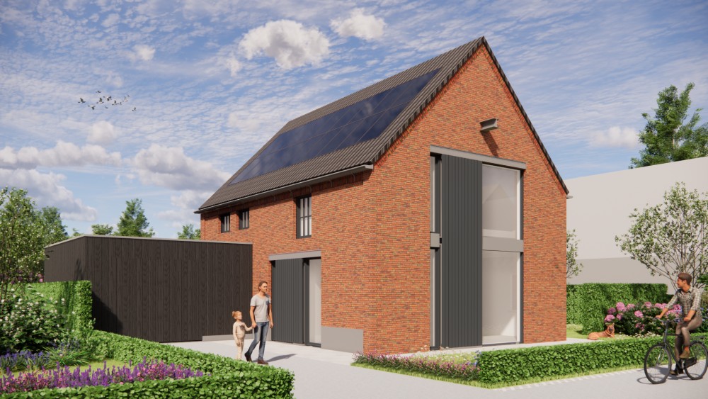 Afbeelding van Industriele schuurwoning met metselwerk gevel en grote raampartijen - e1134391-78c7-450e-8c90-7874e8cd9b95