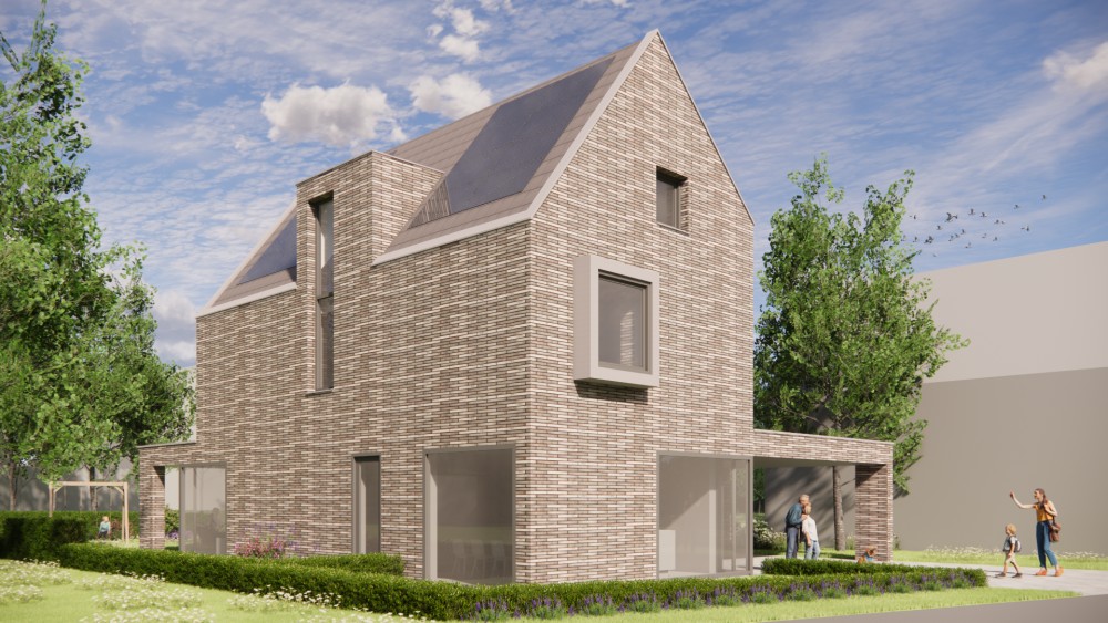Afbeelding van Moderne woning simpel - fef178f7-7f56-417b-a503-1122c769b381