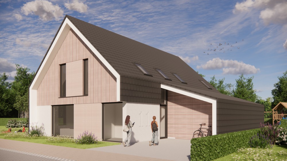 Afbeelding van Moderne schuurwoning met zadeldak en houten gevel - c59a9786-6cdd-4ce6-86d8-2a30abb739bb