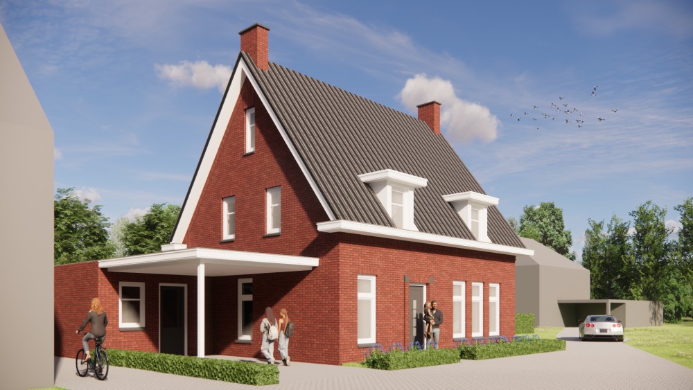 Afbeelding van Jaren 30 notariswoning met zadeldak, metselwerk en houten kozijnen - 5942b093-6716-4ca9-871c-197e72a04f78