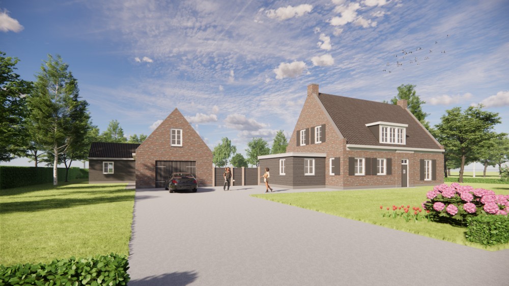 Afbeelding van Notariswoning met schilddak, rode baksteen en klassieke dakkapellen - e22c60e9-d978-44e8-83d7-5f888d841380