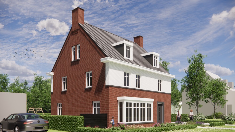 Afbeelding van Jaren '30 woning met metselwerk, zadeldak en erker op 420 m² - e4d1508d-8600-4972-a17c-5c60880567a0