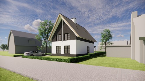 Afbeelding van Rietgedekt landhuis met wit pleisterwerk en houten accenten - 1ee08922-5d19-49ba-820d-d1f67b1f66e2