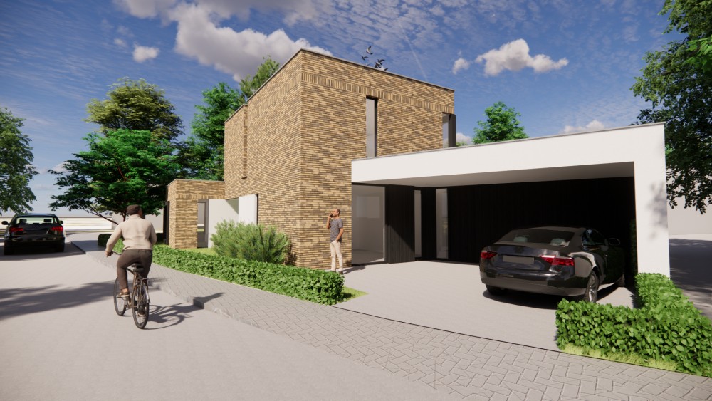 Afbeelding van Kubistische villa met strak metselwerk en overdekt terras - 7f9196ab-f965-49e3-b7c2-8d8717de0685